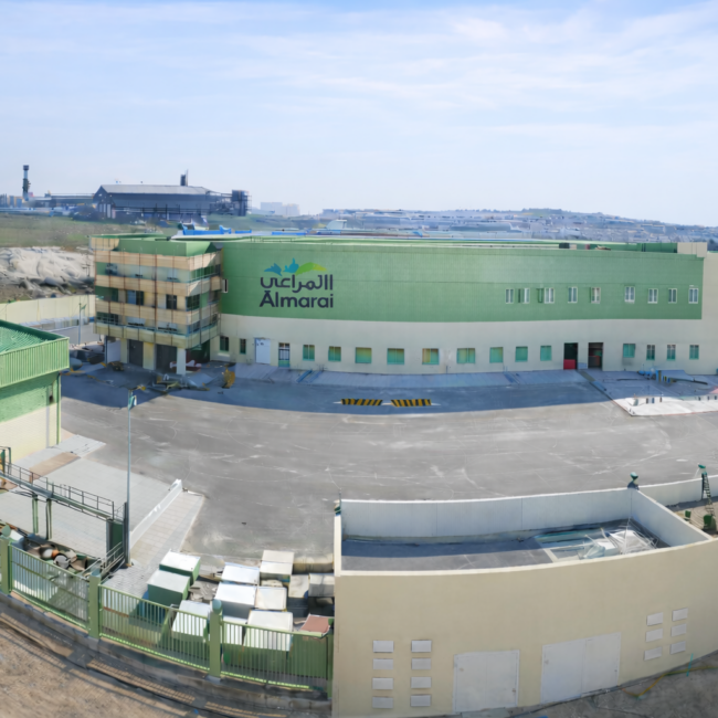 Al Marai Sales Depot in Bahrain, built by Poullaides Construction Company