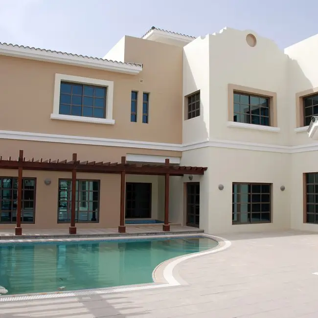 Riffa Views houses constructed by Poullaides Construction Company in Riffa, Bahrain