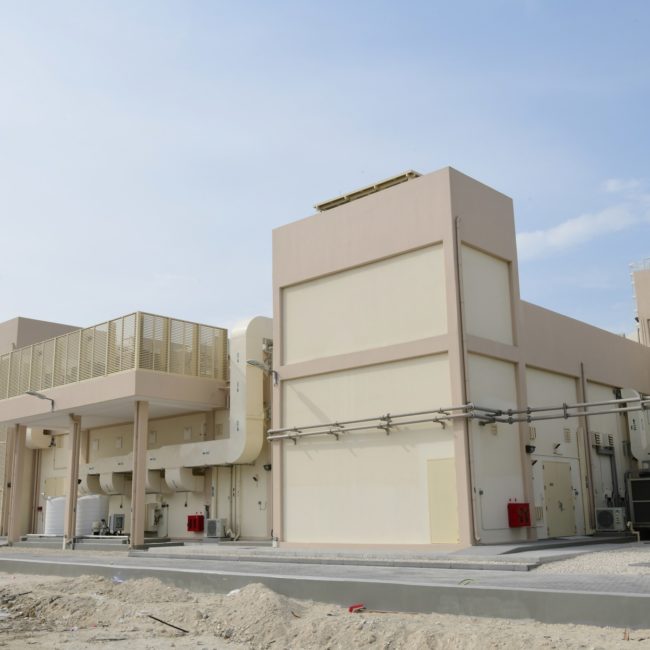 Substation in Bahrain by contractor in Bahrain, Poullaides Construction Company